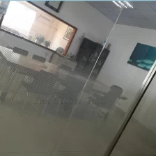China 12mm white dot printed tempered glass design.12mm ultra clear gradient toughened glass partition,12mm low iron gradient tempered glass wall manufacturer