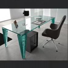 Chine dessus de table de verre 15mm trempé, 15mm verre trempé Mobilier table couvrant fournisseur 15mm rectangulaire table dessus verre fabricant