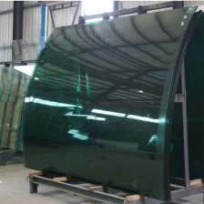 China 17.52MM Heat Soaked Curved Glass Skylight,, 8.8.2 HST Bent Laminated Glass, 17.52MM Heat Soak Bent Toughened Laminated Glass manufacturer