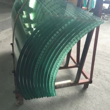 China 17.52mm Bent Laminated Safety Glass, 884 curved laminated glass, 8mm curved glass+1.52 interlayer+8mm bent glass manufacturer