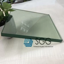 China 25.52mm HST Safety Tempered Laminated glass,12.12.4 heat soaked test toughened laminated glass, flat& curved 25.52mm heat soak tempered sandwich glass manufacturer
