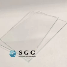 China 3.2 mm cristal clear painel de vidro de baixo ferro, vidro de baixo ferro de visão clara de 3,2 mm, vidro decorativo de 3,2 mm ultra float incolor fabricante