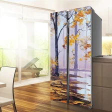 Trung Quốc Cửa kính tủ lạnh in cường lực 3.2mm, cửa kính in lụa cường lực cho tủ lạnh, cửa kính cho tủ mát đồ uống nhà chế tạo