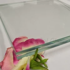 porcelana Vidrio laminado templado de bajo contenido en hierro de 32.28 mm, vidrio templado de bajo contenido en hierro de 15 mm + 2.28 PVB + vidrio templado bajo en hierro de 15 mm, tamaño de jumbo de vidrio laminado ultra claro endurecido 15 + 15 fabricante
