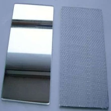 porcelana espejo de seguridad de película de tela de CAT II tejido de 3mm, vidrio 3mm CAT II y espejo en China, espejo de seguridad impermeable de 3mm fabricante