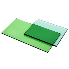 China 4mm green float glass high quality suppliers manufacturer