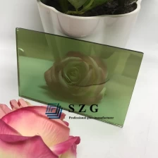 Chiny 4mm światło zielone szkło odblaskowe, 4mm F-zielone szkło odblaskowe, 4mm francuski zielone szkło powlekane producent