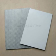 China 5mm CAT-II Woven fabric film safety mirror,5mm CAT-II glass and mirror in China,5mm waterproof safety mirror manufacturer