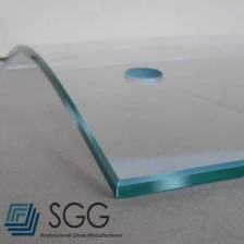 porcelana 5mm curvado vidrio templado, panel de cristal templado curvo de 5mm, paneles de vidrio de 5mm doblada, decorativo vidrio curvo 5mm fabricante