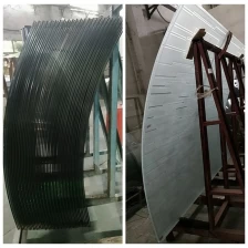 China 6MM ultra clear curved tempered glass,6mm bent low iron toughened glass,6mm extra clear  curved toughened glass manufacturer
