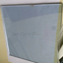 Chiny 6mm Blue Low E Solar Control Glass, 6mm Blue Tinted Low E Glass, 6mm Blue Color Coating Low E Glass producent