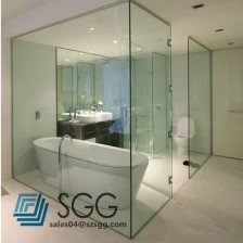 China 8.89MM SGP GLASS SHOWER DOORS, 4.4.1 SGP LAMINATED GLASS DOORS, 8.89MM SGP TEMPERED LAMINATED GLASS SHOWER ENCLOSURE manufacturer