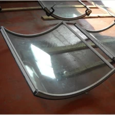 Cina 8 mm + 9A + 8 mm piegato vetro isolante, 8 mm + 9A + 8 mm coibentato vetro piegato, curvo piegato pannello di vetro cavo produttore