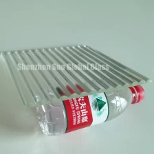 China 8mm crystal clear ribbed glass, 8mm ultra clear reeded glass, 1/3 inch low iron ribbed glass manufacturer