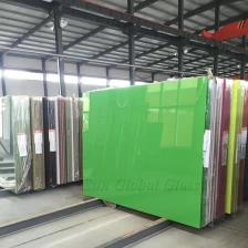 الصين 8mm lacquered glass, customized design 8mm colored painted glass panels, jumbo size 8mm colourful lacquered glass الصانع