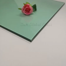 porcelana Vidrio HS de 8mm de color verde claro, vidrio reforzado con calor verde de 8mm F, vidrio flotado templado de 8mm verde fabricante