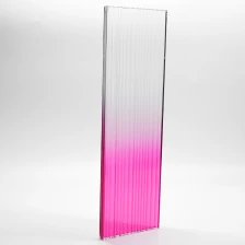 China China Manufacturer Tinted Colorful CE certification Laminated Toughened Gradient Partition Glass manufacturer