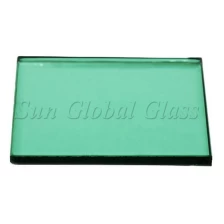 Cina Vetro "float" di fornitore, verde tinto vetro galleggiante verde scuro di Cina 6mm 6mm, strato di vetro verde scuro di 6mm produttore