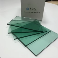 China Temperable 8mm French Green Tinted Glass China Manufacturer manufacturer