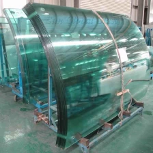 Chiny zakrzywione szklane hartowane 12mm, hartowane szkło zakrzywione 12mm, 12mm zakrzywione hartowane szkło bezbarwne producent