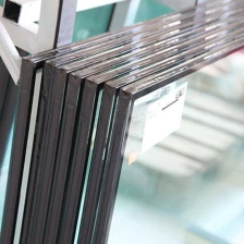 China 31mm Low E insulated glass,Argon space toughened IGU glass,8mm+15A+8mm energy saving hollow glass manufacturer