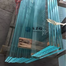 Chine verre feuilleté trempé à quatre couches, verre feuilleté trempé 12 + 12 + 12 + 12, verre feuilleté trempé de 48 mm pour escalier fabricant