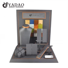 China jewelry display with PU leather manufacturer