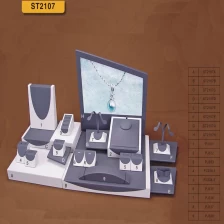 Κίνα 2015 νέος σχεδιασμός με οθόνη κοσμήματα σύνολα οθόνη μπεζ κουτί βιτρίνα από Yadao κατασκευαστής