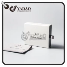 China 2017 new design-paper drawer box with soft velvet and high quality pouch custom made by Yadao manufacturer