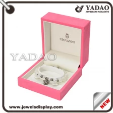 China Beautiful pink fashion jewelry boxes for ring bangle necklace etc jewelry store made in China manufacturer