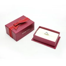 China China Manufacturer jewelry custom free logo packaging ribbon tie design box exporter manufacturer
