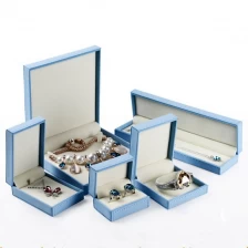 China China-Lieferant Luxus benutzerdefinierte Kunststoff Schmuckschatulle Schmuck Verpackung Box Hersteller Hersteller