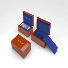 Chine Gros de la Chine de luxe haut de gamme mobilephone boîtes en bois avec logo personnalisé pour iphone téléphone cellulaire d'emballage boîte de téléphone en bois fabricant