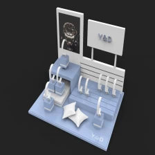 Китай Китай оптовой акриловая подставка для отображения часов, прозрачный акрил часы дисплей стенд витрина производителя