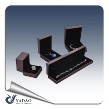 China Chinese manufacturer of good quality leather  boxes for jewelry  holder and container used for jewellery display and packing  with customized logo and sample  available manufacturer