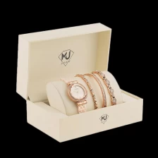 China Classic style watch bangle packaging Christmas gift box manufacturer