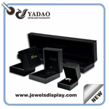 China Competitive Price Jewelry Packaging Box Custom Jewelry Boxes Packaging Luxury PU Leather Custom Logo Printed Plastic Jewelry Box Hersteller