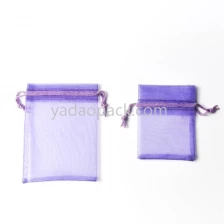 China Corlorful fashion-designed customized size/color organza gift jewelry packaging pouch wholesale in China manufacturer