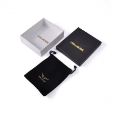 Cina Box di gioielli personalizzato cassetto Cajas para joyeria carta cartone regalo gioielli ribaltabile produttore