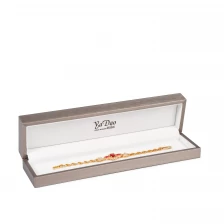 Cina Scatola di imballaggio dei gioielli del braccialetto della collana del braccialetto della collana dell'anello dell'oro del logo personalizzato produttore