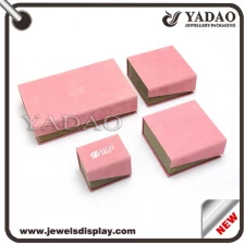 China Custom cardboard box wrapped with velvet for jewelry gift and Cosmetic packing and storage paper box manufacturer