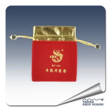 China Custom printed jewelry pouches mini jewelry pouch bag jewelry pouch with logo manufacturer