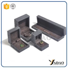 China Customized 2016 luxury suede foam inserts jewelry ring box for paper jewelry box jewelry gift box Display jewelry box for custom logo jewelry box manufacturer