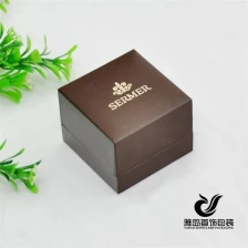 China Customized jewelry packaging box handmade luxury jewelry box for ring manufacturer
