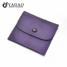 China Customized velvet pouches for jewelry pouches with logo manufacturer