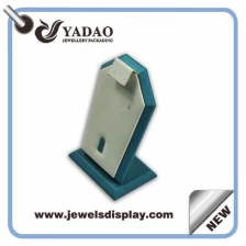 China Economic leather custom color and size one set of  jewelry display stand for rings,earrings and pendant exhibitor and presentation wholesale manufacturer
