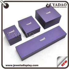 China European graceful design packing Box for Jewelry collections gift box high-end customd manufacturer