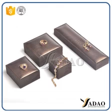 China European retro and classic design jewelry box for Jewelry display and packing fashion case manufacturer