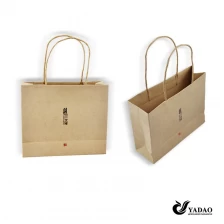 Chine Bijoux Fashion Sac pliable Jewllery papier bon marché Shopping Bag Recyclable Paper Bag Emballage cadeau Sacs fabricant