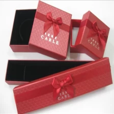 China Caixa de caixas de presente de jóias de papel moda para anel caixa de presente ZJH0014 fabricante